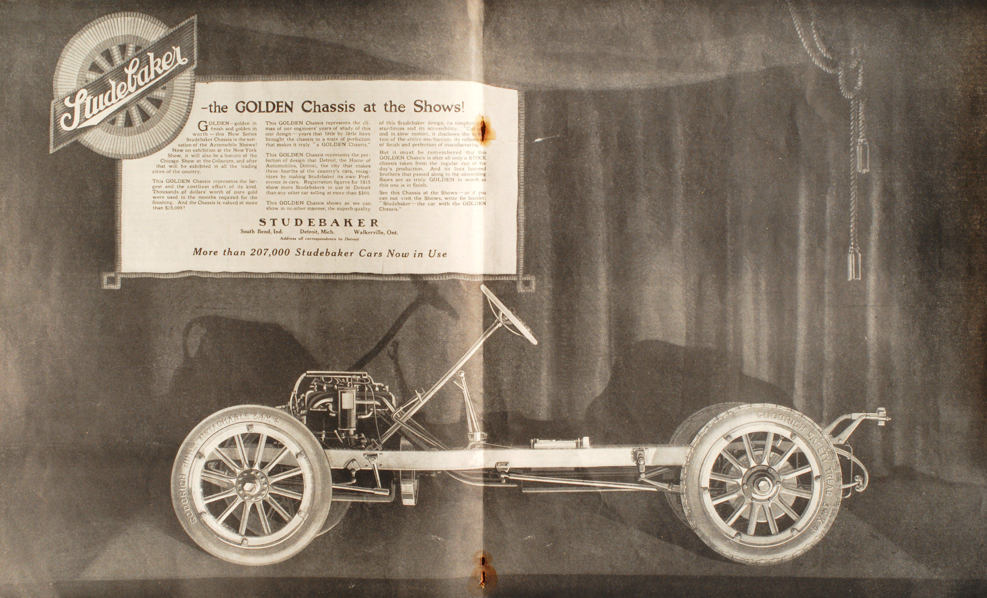 1916 Studebaker Auto Advertising